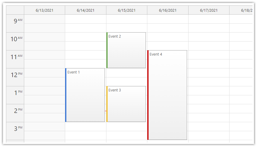 javascript html5 event calendar